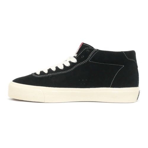 LAST RESORT AB SHOES ラストリゾートエービー シューズ スニーカー VM001 SUEDE MID BLACK/WHITE スケートボード スケボー　6