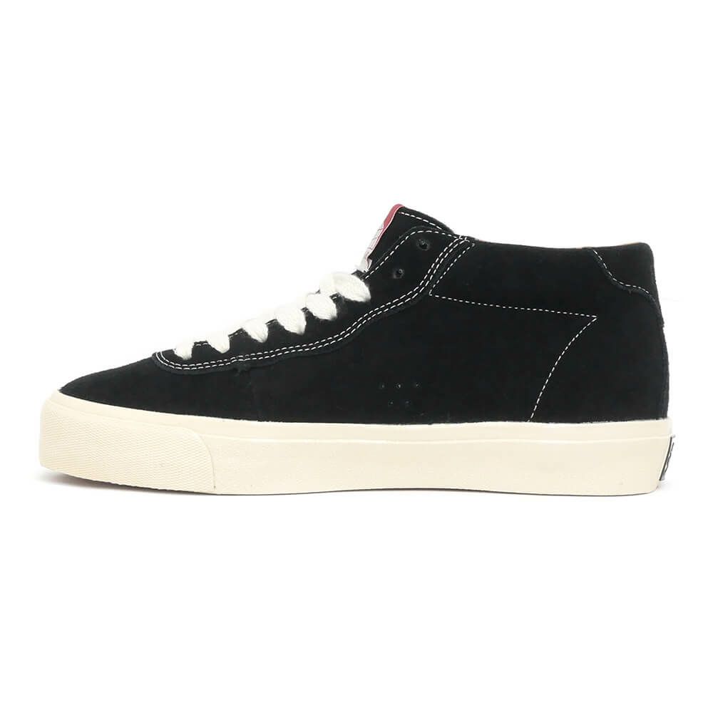 LAST RESORT AB SHOES ラストリゾートエービー シューズ スニーカー VM001 SUEDE MID BLACK/WHITE スケートボード スケボー　6