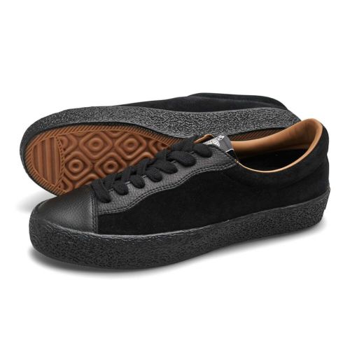 LAST RESORT AB SHOES ラストリゾートエービー シューズ スニーカー VM002 SUEDE LEATHER LO BLACK/BLACK スケートボード スケボー 2