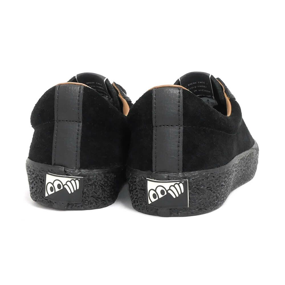 LAST RESORT AB SHOES ラストリゾートエービー シューズ スニーカー VM002 SUEDE LEATHER LO BLACK/BLACK スケートボード スケボー 4