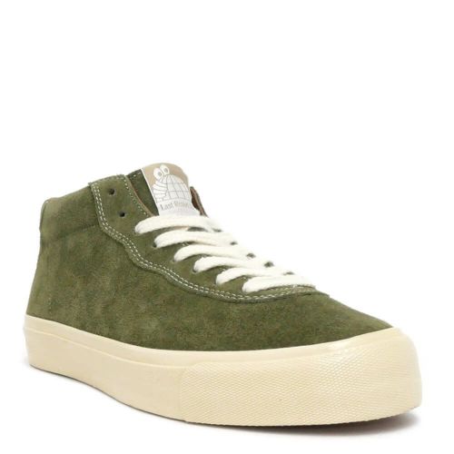 LAST RESORT AB SHOES ラストリゾートエービー シューズ スニーカー VM001 SUEDE MID OLIVE/WHITE スケートボード スケボー 1