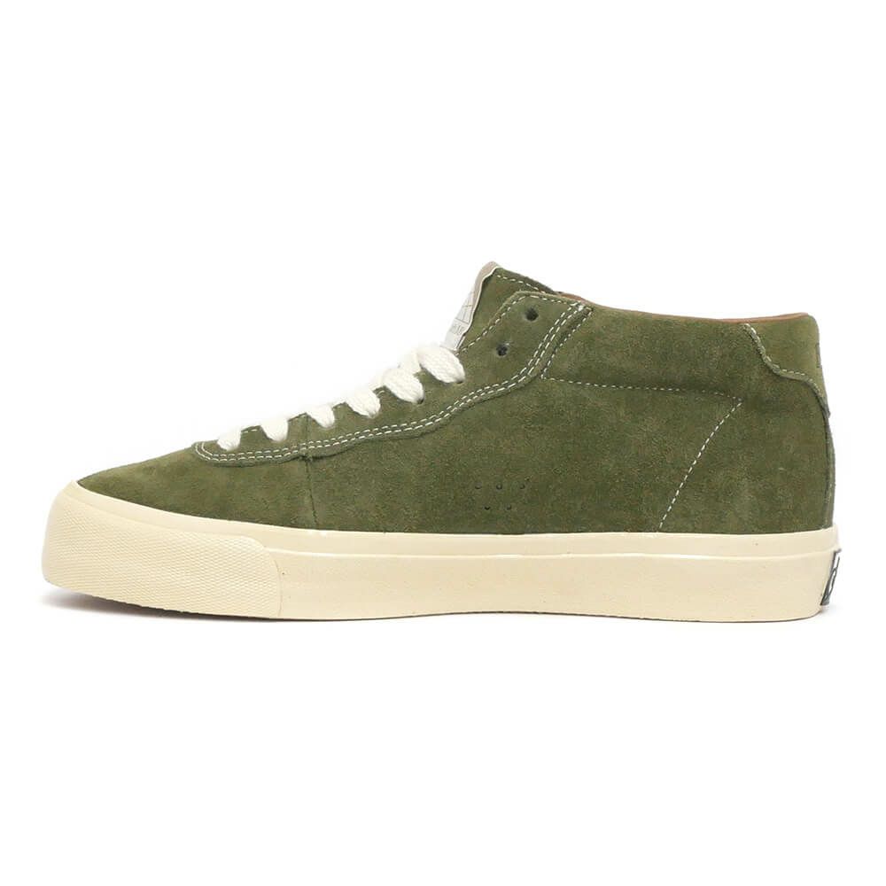 LAST RESORT AB SHOES ラストリゾートエービー シューズ スニーカー VM001 SUEDE MID OLIVE/WHITE スケートボード スケボー 6