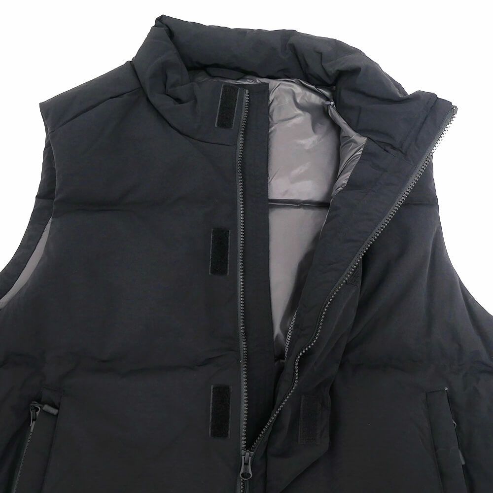 TIGHTBOOTH（TBPR） JACKET タイトブース ジャケット PLAC DOWN VEST BLACK スケートボード スケボー 2