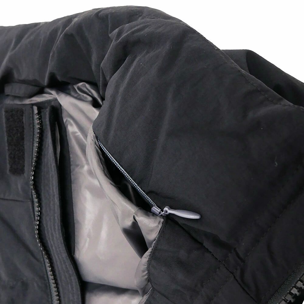 TIGHTBOOTH（TBPR） JACKET タイトブース ジャケット PLAC DOWN VEST BLACK スケートボード スケボー 3