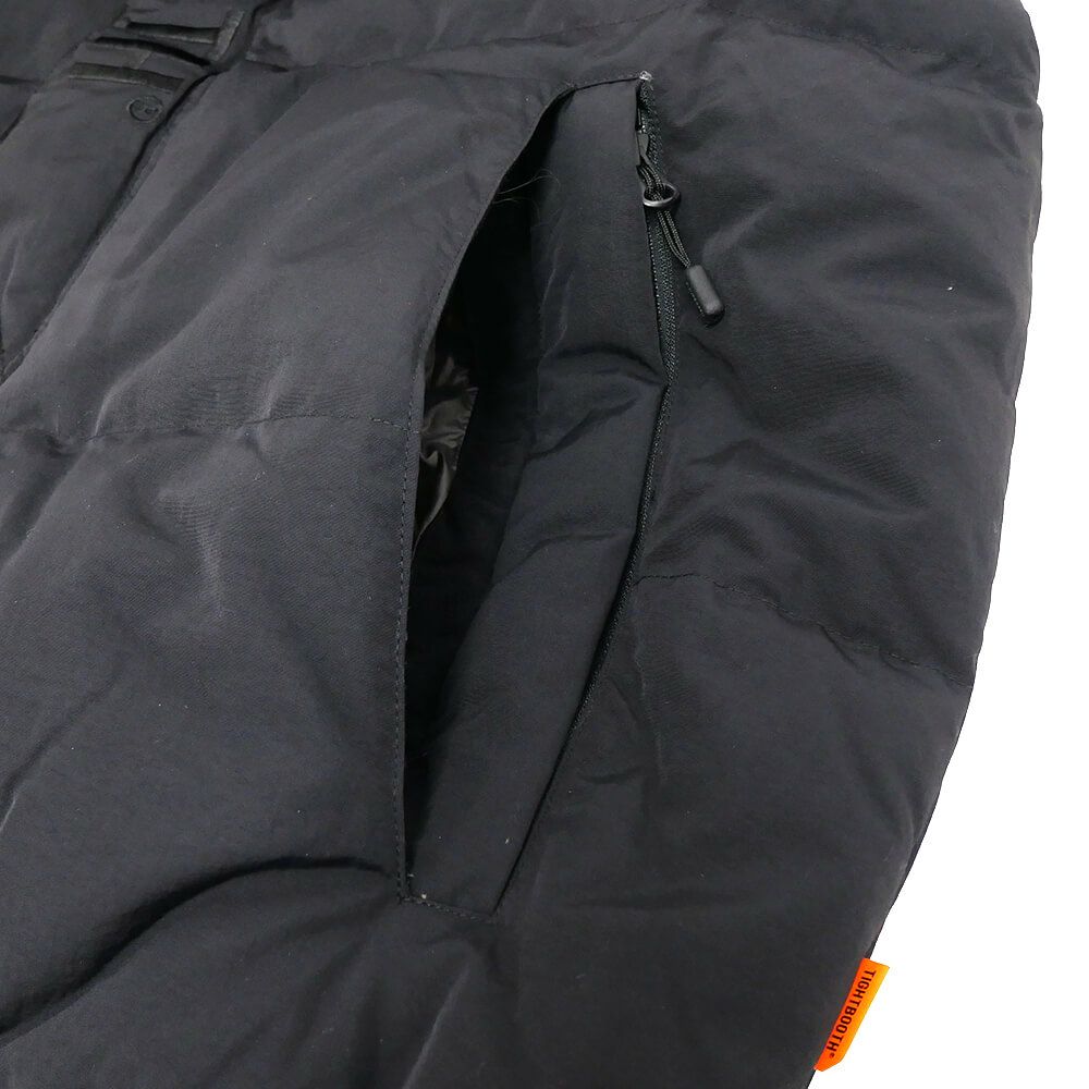 TIGHTBOOTH（TBPR） JACKET タイトブース ジャケット PLAC DOWN VEST BLACK スケートボード スケボー 4