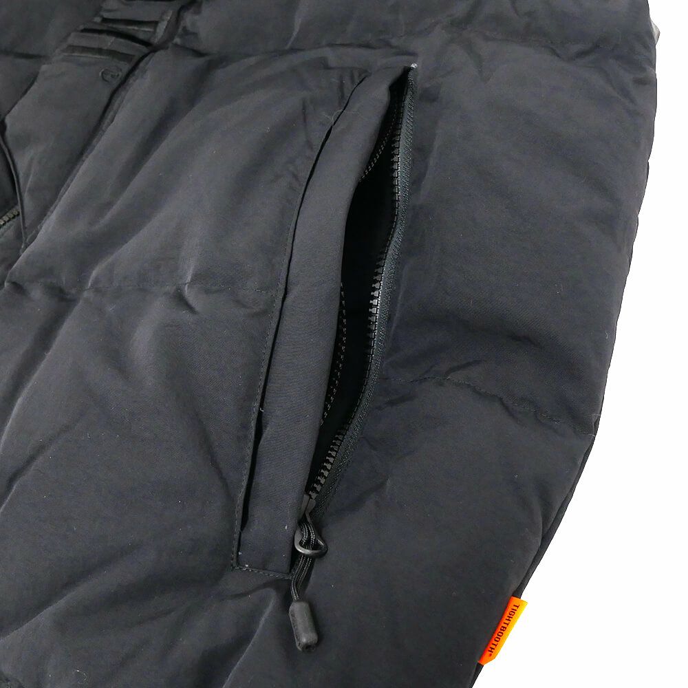 TIGHTBOOTH（TBPR） JACKET タイトブース ジャケット PLAC DOWN VEST BLACK スケートボード スケボー 5