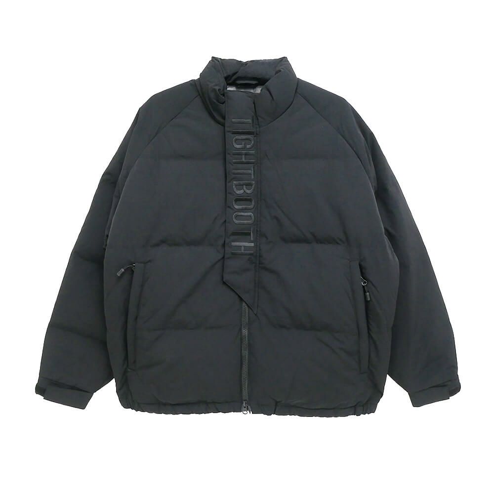 TIGHTBOOTH（TBPR） JACKET タイトブース ジャケット PLAC DOWN JKT BLACK スケートボード スケボー 