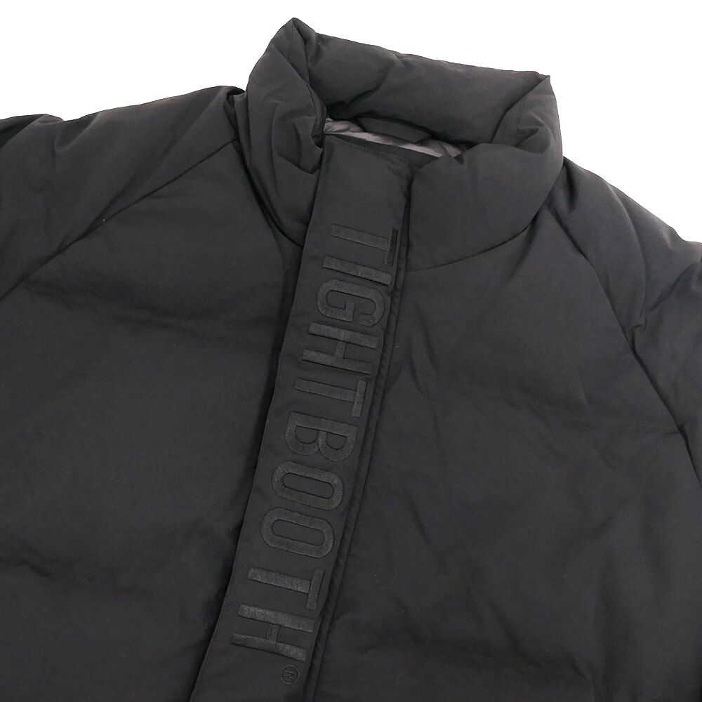 TIGHTBOOTH（TBPR） JACKET タイトブース ジャケット PLAC DOWN JKT BLACK スケートボード スケボー 1