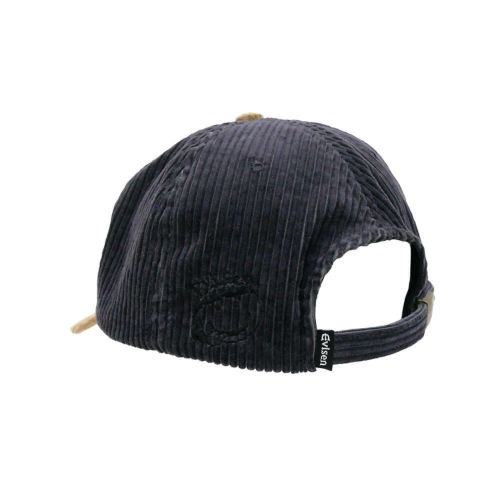 EVISEN CAP エビセン キャップ CORD ONE-UP 6 PANEL CHARCOAL/BEIGE スケートボード スケボー 3