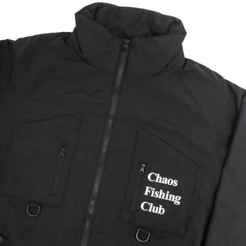 CHAOS FISHING CLUB JACKET カオスフィッシングクラブ ジャケット BLACK SEA BREAM BLACK スケートボード スケボー 1