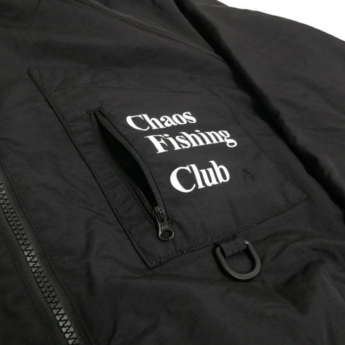 CHAOS FISHING CLUB JACKET カオスフィッシングクラブ ジャケット BLACK SEA BREAM BLACK スケートボード スケボー 3