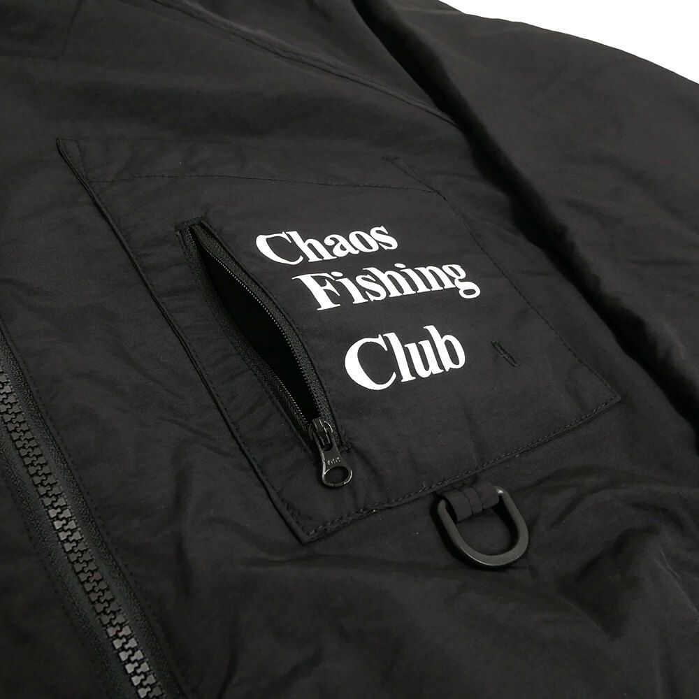 CHAOS FISHING CLUB JACKET カオスフィッシングクラブ ジャケット BLACK SEA BREAM BLACK スケートボード スケボー 3