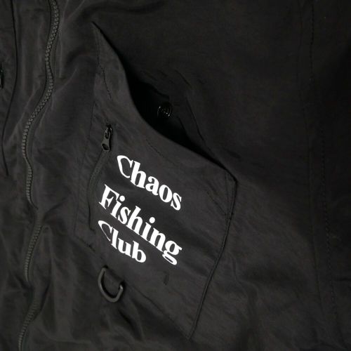 CHAOS FISHING CLUB JACKET カオスフィッシングクラブ ジャケット BLACK SEA BREAM BLACK スケートボード スケボー 4