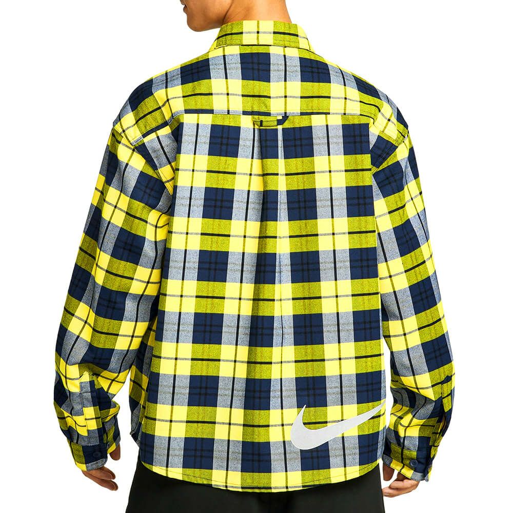 NIKE SB LONG SLEEVE ナイキエスビー 長袖シャツ FLNNL BTN UP QS x ERIC KOSTON HV0257-410 スケートボード スケボー 01