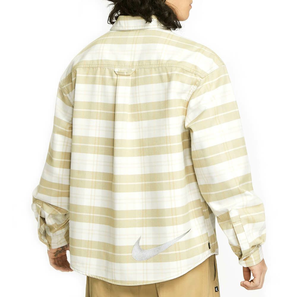 NIKE SB LONG SLEEVE ナイキエスビー 長袖シャツ FLNNL BTN UP QS x ERIC KOSTON HV0257-133 スケートボード スケボー 01