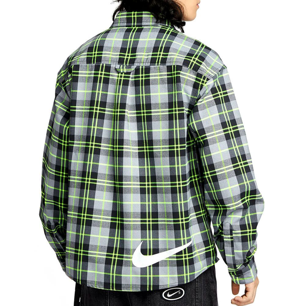 NIKE SB LONG SLEEVE ナイキエスビー 長袖シャツ FLNNL BTN UP QS x ERIC KOSTON HV0257-070 スケートボード スケボー 01