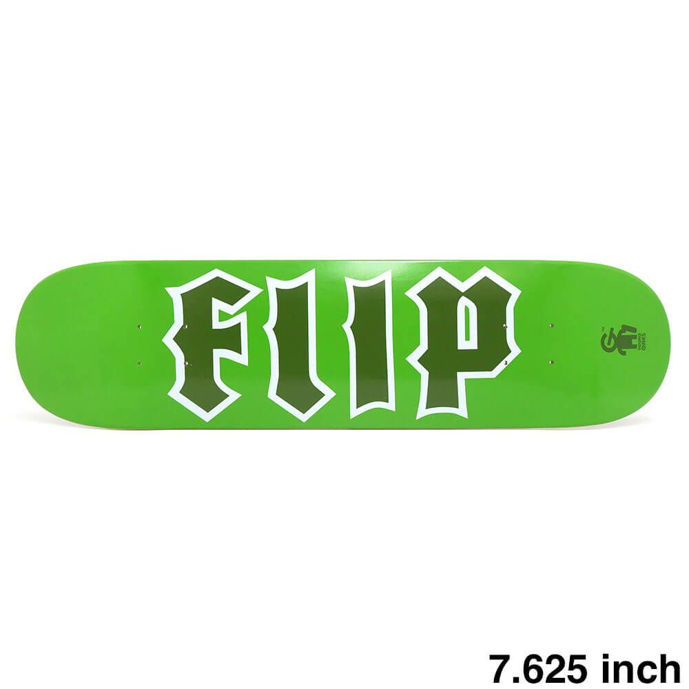 FLIP DECK フリップ デッキ TEAM YOUNG ONE CANCELLED GREEN 7.625 スケートボード スケボー 1