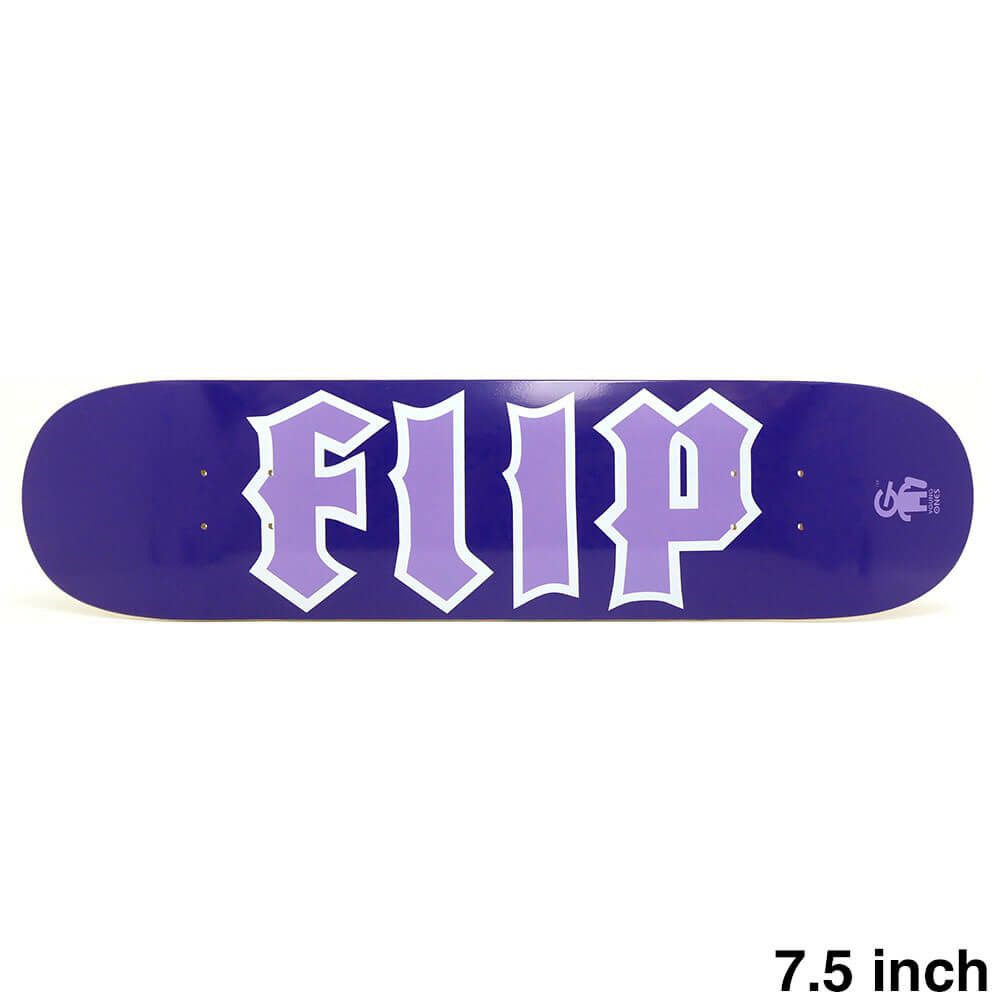 FLIP DECK フリップ デッキ TEAM YOUNG ONE CANCELLED PURPLE 7.5 スケートボード スケボー 1