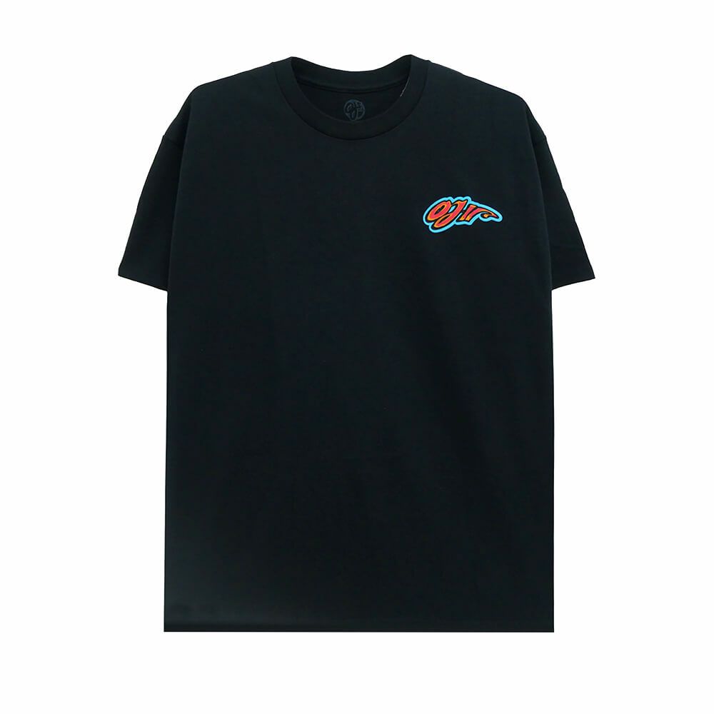 OJ WHEEL T-SHIRT オージェー ウィール Tシャツ SPEED WHEELS SCREAMING HAND BLACK スケートボード スケボー 1