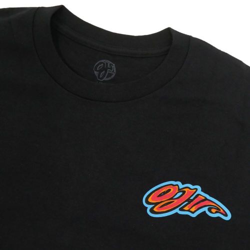 OJ WHEEL T-SHIRT オージェー ウィール Tシャツ SPEED WHEELS SCREAMING HAND BLACK スケートボード スケボー 2