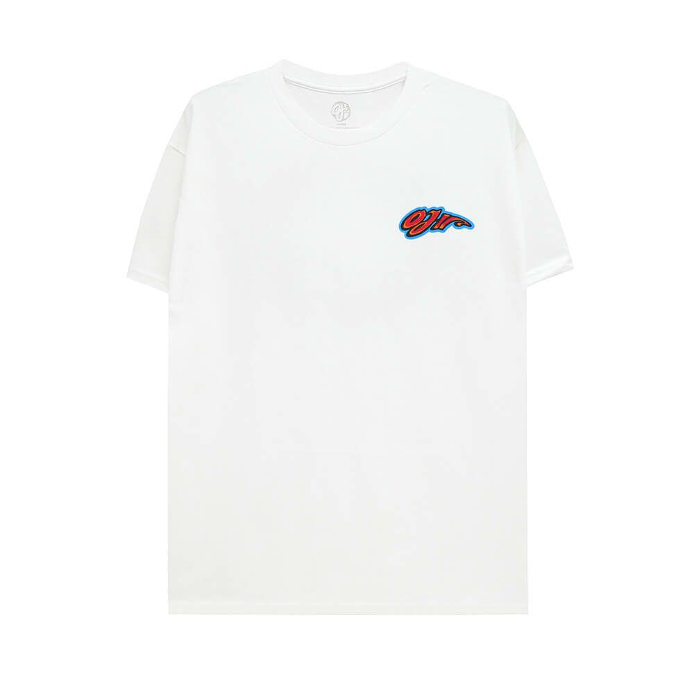OJ WHEEL T-SHIRT オージェー ウィール Tシャツ SPEED WHEELS SCREAMING HAND WHITE スケートボード スケボー 1