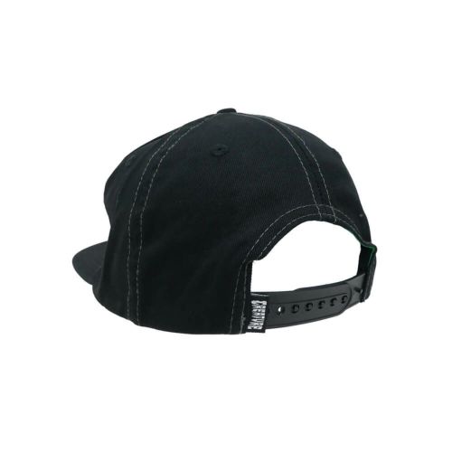 CREATURE CAP クリーチャー キャップ HESHER FLAME SNAPBACK BLACK スケートボード スケボー 2