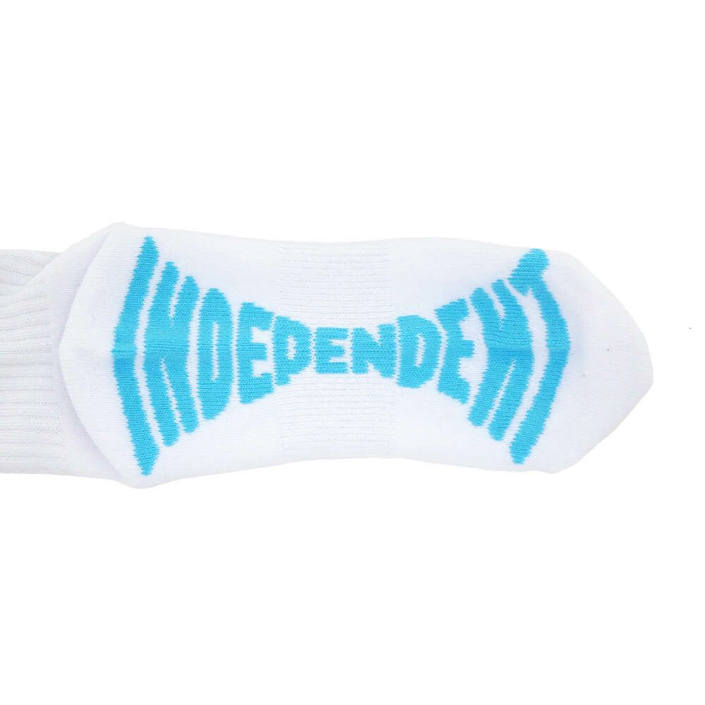 INDEPENDENT SOCKS インディペンデント ソックス 靴下 TILE SPAN WHITE スケートボード スケボー 5