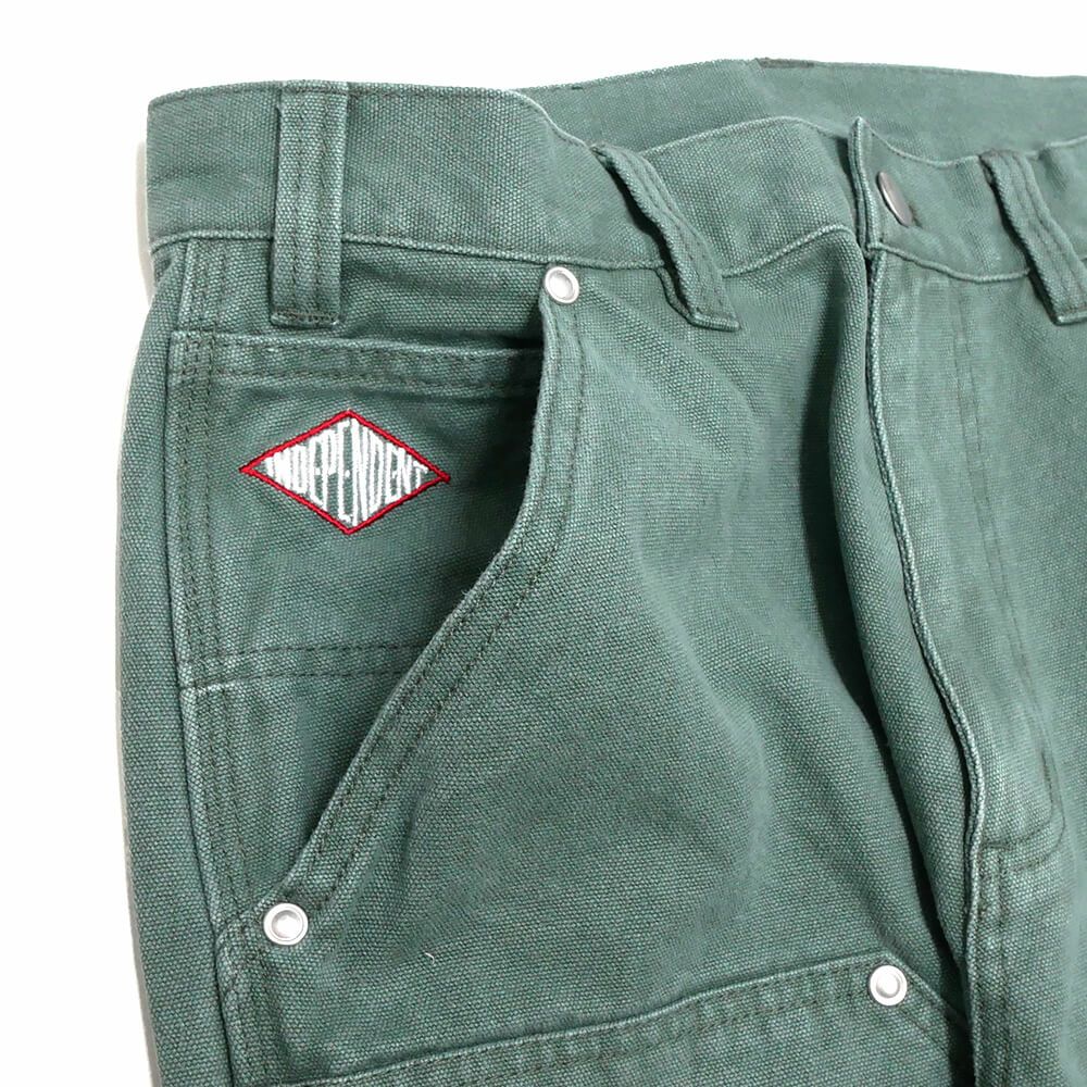  INDEPENDENT PANTS インディペンデント パンツ ジーンズ LTD SUMMIT DOUBLE KNEE GREEN スケートボード スケボー 1