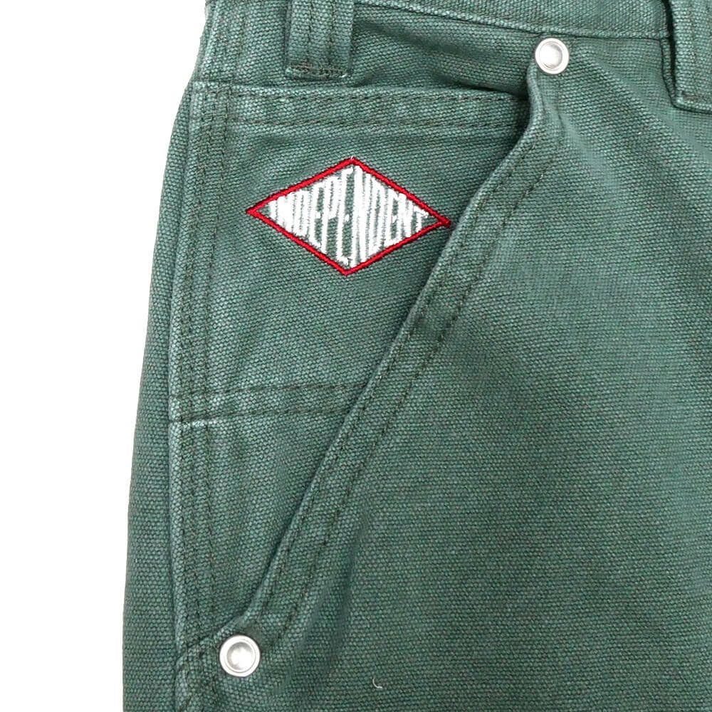  INDEPENDENT PANTS インディペンデント パンツ ジーンズ LTD SUMMIT DOUBLE KNEE GREEN スケートボード スケボー 9