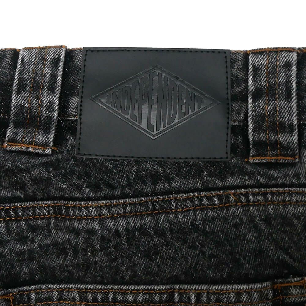  INDEPENDENT JEANS インディペンデント パンツ ジーンズ LTD SUMMIT DENIM BLACK スケートボード スケボー 4