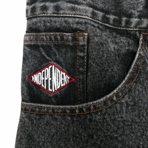  INDEPENDENT JEANS インディペンデント パンツ ジーンズ LTD SUMMIT DENIM BLACK スケートボード スケボー 7