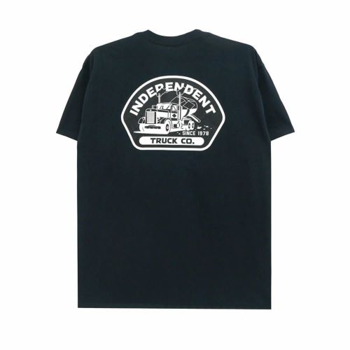 INDEPENDENT T-SHIRT インディペンデント Tシャツ INDEPENDENT TRUCKING BLACK スケートボード スケボー 