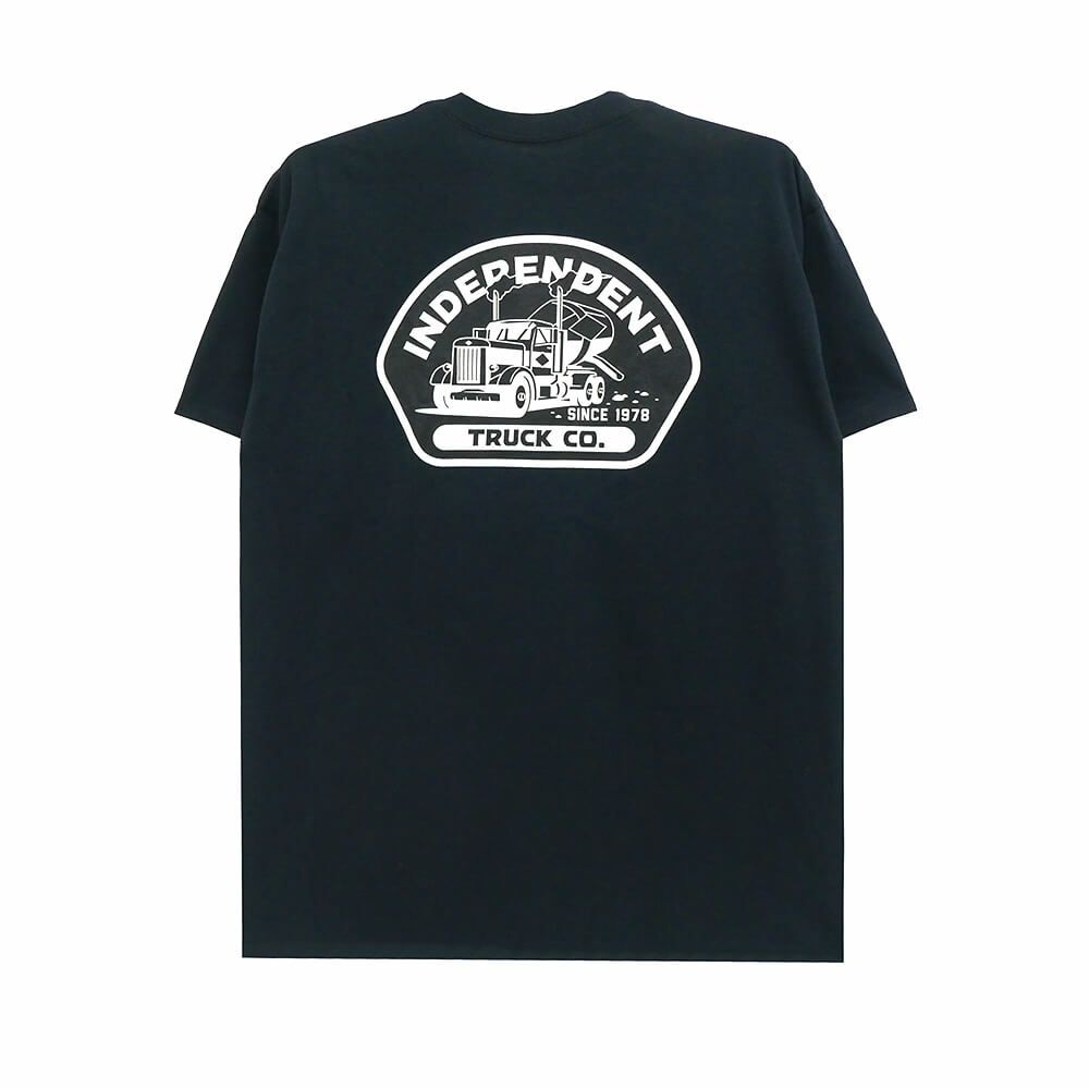  INDEPENDENT T-SHIRT インディペンデント Tシャツ INDEPENDENT TRUCKING BLACK スケートボード スケボー 