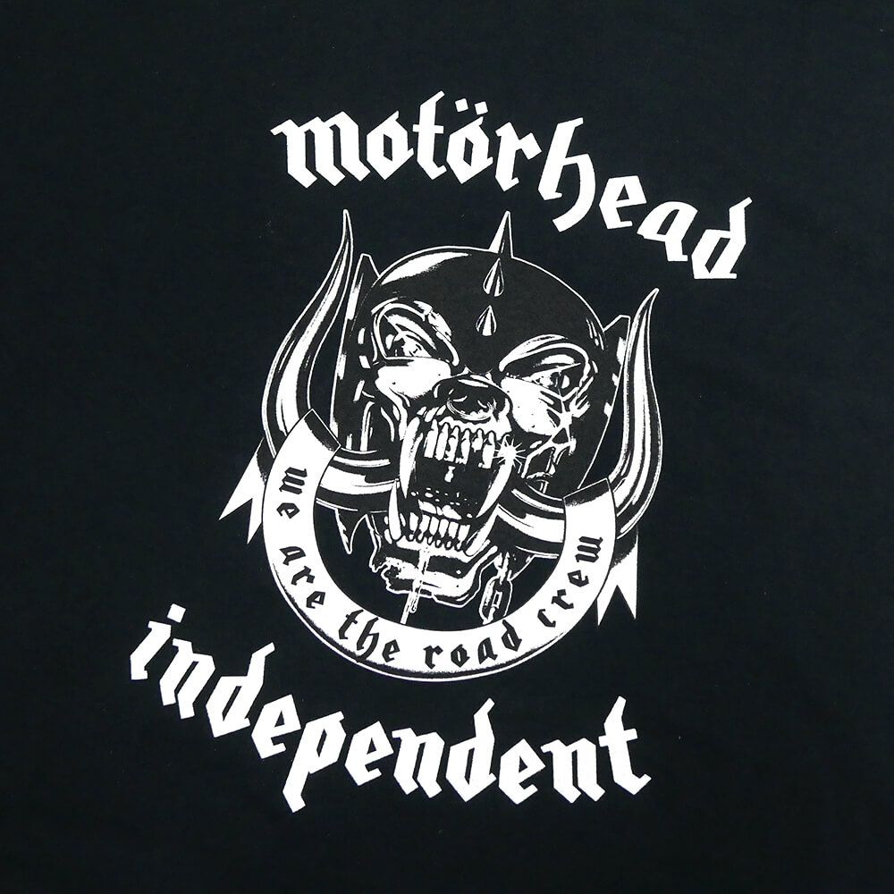 INDEPENDENT T-SHIRT インディペンデント Tシャツ MOTORHEAD WARPIG BLACK スケートボード スケボー 2