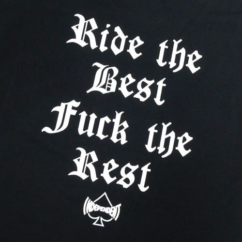 INDEPENDENT T-SHIRT インディペンデント Tシャツ MOTORHEAD WARPIG BLACK スケートボード スケボー 3