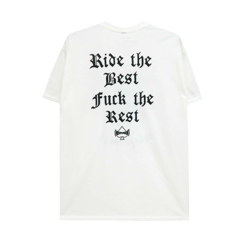 INDEPENDENT T-SHIRT インディペンデント Tシャツ MOTORHEAD WARPIG WHITE スケートボード スケボー 