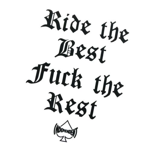 INDEPENDENT T-SHIRT インディペンデント Tシャツ MOTORHEAD WARPIG WHITE スケートボード スケボー 3