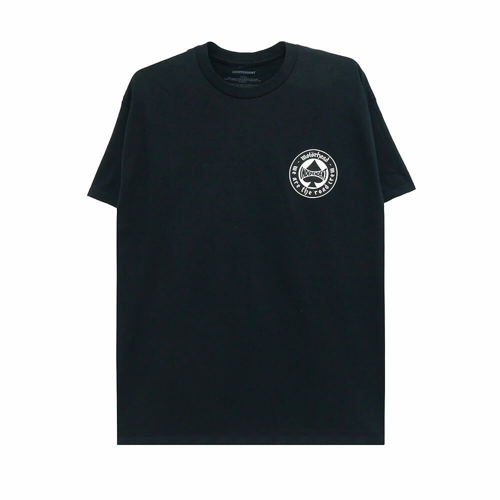  INDEPENDENT T-SHIRT インディペンデント Tシャツ MOTORHEAD SPADE BLACK スケートボード スケボー 1
