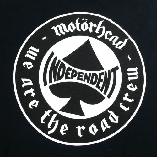  INDEPENDENT T-SHIRT インディペンデント Tシャツ MOTORHEAD SPADE BLACK スケートボード スケボー 3