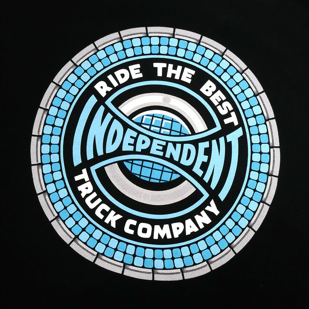  INDEPENDENT CREW SWEAT インディペンデント トレーナー TILE SPAN BLACK スケートボード スケボー 4