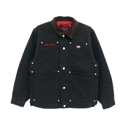 INDEPENDENT JACKET インディペンデント ジャケット LTD SUMMIT WORK BLACK スケートボード スケボー 