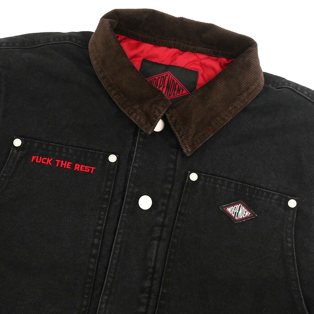 INDEPENDENT JACKET インディペンデント ジャケット LTD SUMMIT WORK BLACK スケートボード スケボー 1