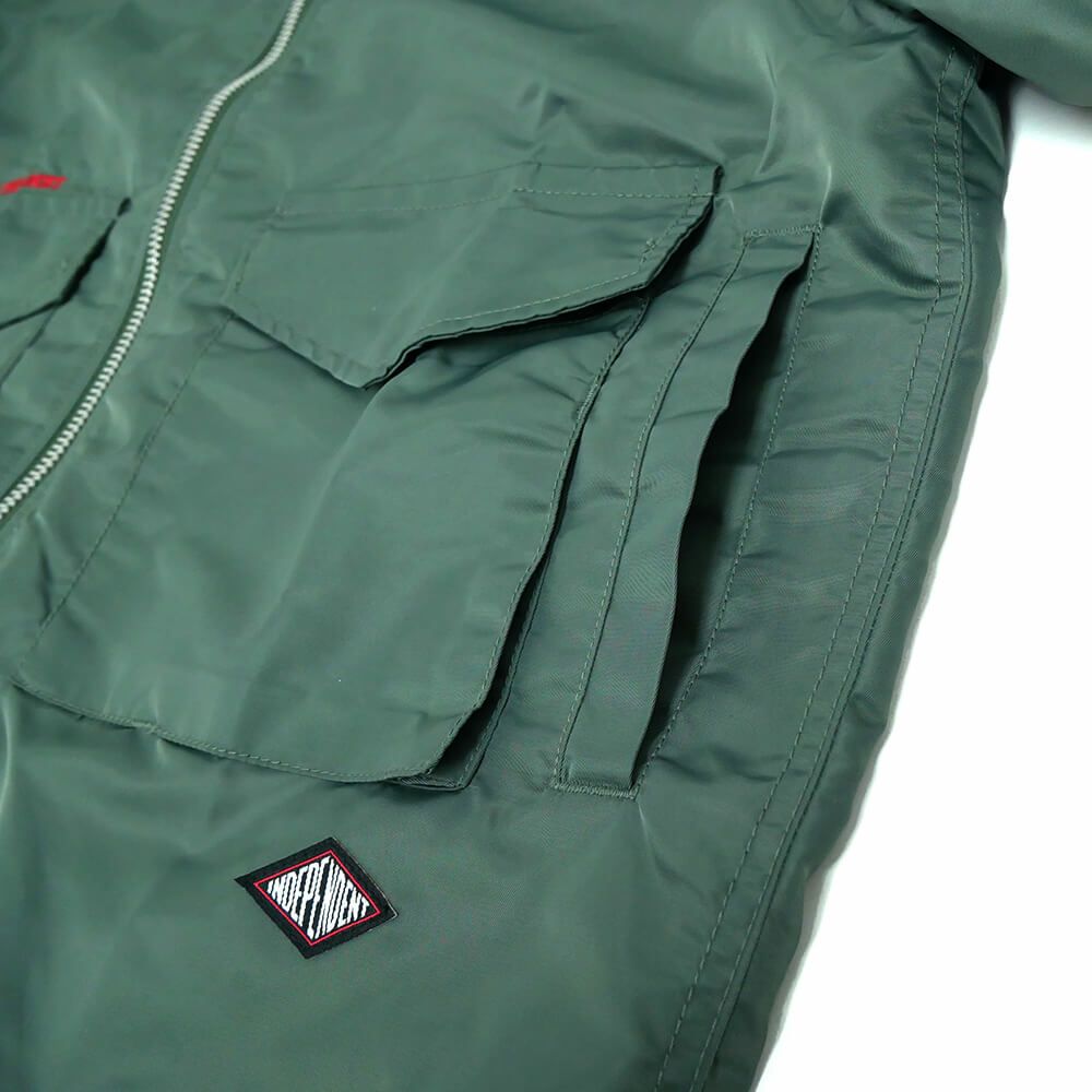 INDEPENDENT JACKET インディペンデント ジャケット LTD SUMMIT G8 GREEN スケートボード スケボー 4