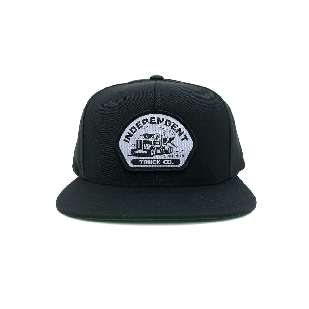 INDEPENDENT CAP インディペンデント キャップ INDEPENDENT TRUCKING SNAPBACK BLACK スケートボード スケボー 1