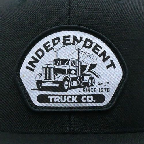 INDEPENDENT CAP インディペンデント キャップ INDEPENDENT TRUCKING SNAPBACK BLACK スケートボード スケボー 4