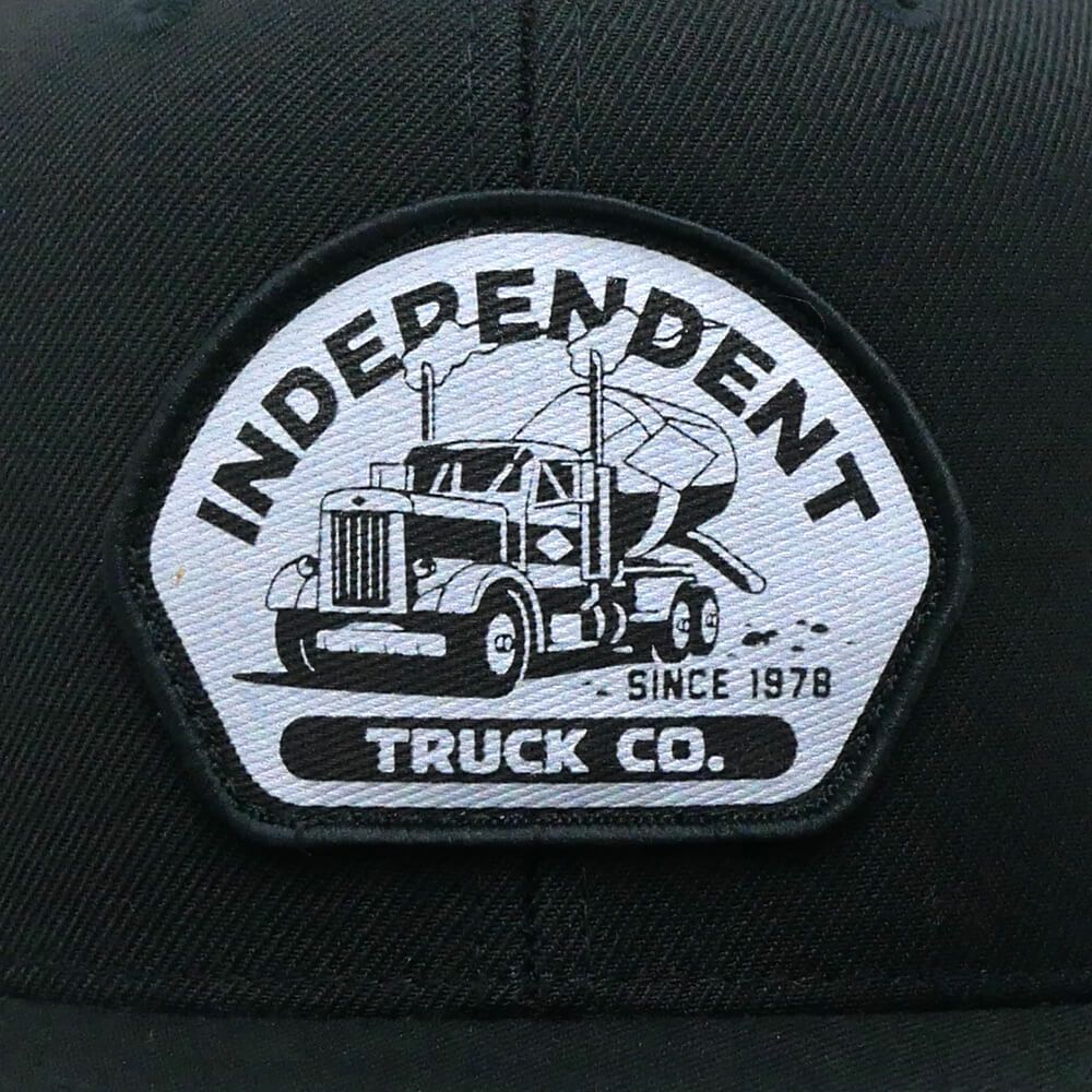 INDEPENDENT CAP インディペンデント キャップ INDEPENDENT TRUCKING SNAPBACK BLACK スケートボード スケボー 4