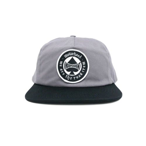 INDEPENDENT CAP インディペンデント キャップ MOTORHEAD SPADE SNAPBACK CHARCOAL/BLACK スケートボード スケボー 1