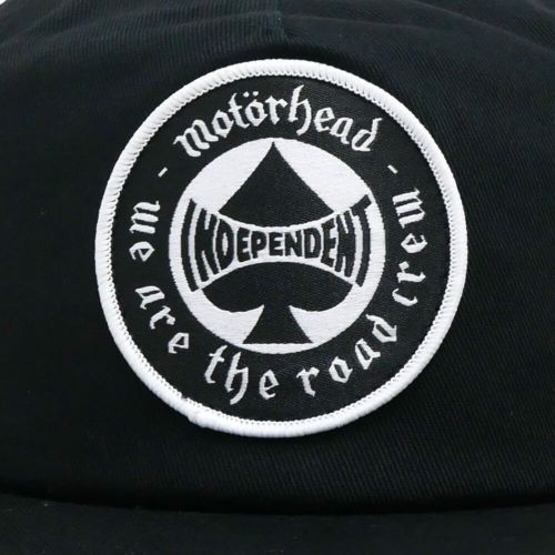  INDEPENDENT CAP インディペンデント キャップ MOTORHEAD SPADE SNAPBACK BLACK スケートボード スケボー 4