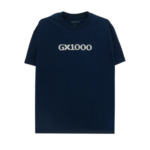 GX1000 T-SHIRT ジーエックス1000 Tシャツ OG LOGO NAVY/GREY スケートボード スケボー 