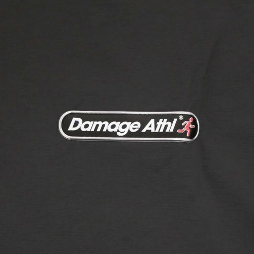 DAMAGE JACKET ダメージ ジャケット TUNDRA 1/4 ZIP BLACK スケートボード スケボー 4